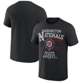 Washington Nationals Darius Rucker Collection Beach Splatter T-Shirt Black