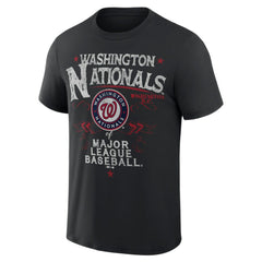 Washington Nationals Darius Rucker Collection Beach Splatter T-Shirt Black