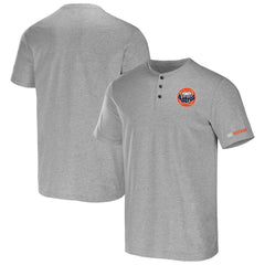 Houston Astros Darius Rucker Collection Henley T-Shirt Heather Gray