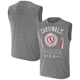 St. Louis Cardinals Darius Rucker Collection Relaxed-Fit Muscle Tank Top Charcoal