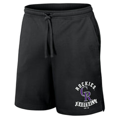 Colorado Rockies Darius Rucker Collection Team Color Shorts Black