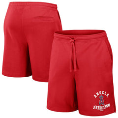 Los Angeles Angels Darius Rucker Collection Team Color Shorts Red