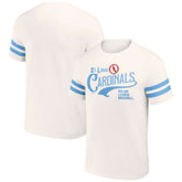 St. Louis Cardinals Darius Rucker Collection Yarn Dye Vintage T-Shirt Cream