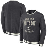 Chicago White Sox Darius Rucker Collection Vintage Pullover Sweatshirt Heather Charcoal