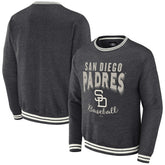 San Diego Padres Darius Rucker Collection Vintage Pullover Sweatshirt Heather Charcoal