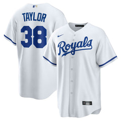 Josh Taylor Kansas City Royals Home Replica Player Jersey White