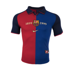 Retro Barcelona 100-Yeas Anniversary Home Jersey 1999/00