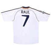 RAUL #7 Retro Real Madrid Home Jersey 1998/00