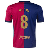 PEDRI #8 Barcelona Home Jersey