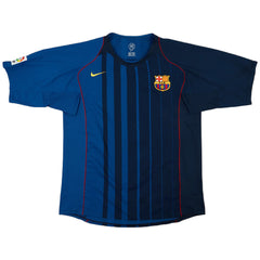 LARSSON #17 Retro Barcelona Away Jersey 2004/05