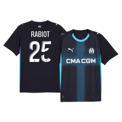 RABIOT #25 Marseille Away Jersey 2025/26