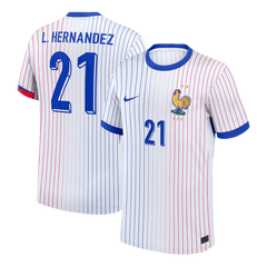 L.HERNANDEZ #21 France Away Jersey