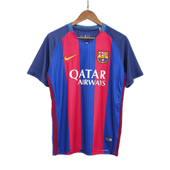 SUÁREZ #9 Retro Barcelona Home Jersey 2016/17