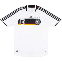 Ballack #13 Retro Germany Home Jersey Euro Cup 2008