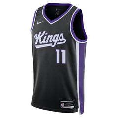 Unisex Sacramento Kings Domantas Sabonis #11 Black Swingman Jersey - Icon Edition