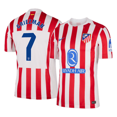 GRIEZMANN #7 Atletico Madrid Home Jersey 2025/26