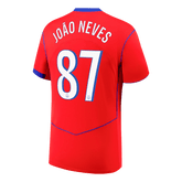 JOÃO NEVES #87 PSG Third Jersey 2025/26
