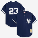 Don Mattingly New York Yankees Authentic Batting Practice Jersey Navy