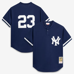 Don Mattingly New York Yankees Authentic Batting Practice Jersey Navy