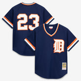Kirk Gibson Detroit Tigers Authentic Batting Practice Jersey Navy
