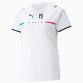 2021-22 Italy Women Away Soccer Jersey - White