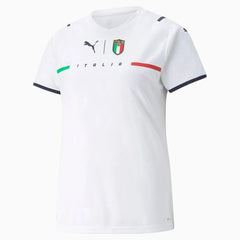 2021-22 Italy Women Away Soccer Jersey - White