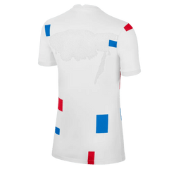 Netherlands Women's EC22 Away Soccer Jersey - White-Soar