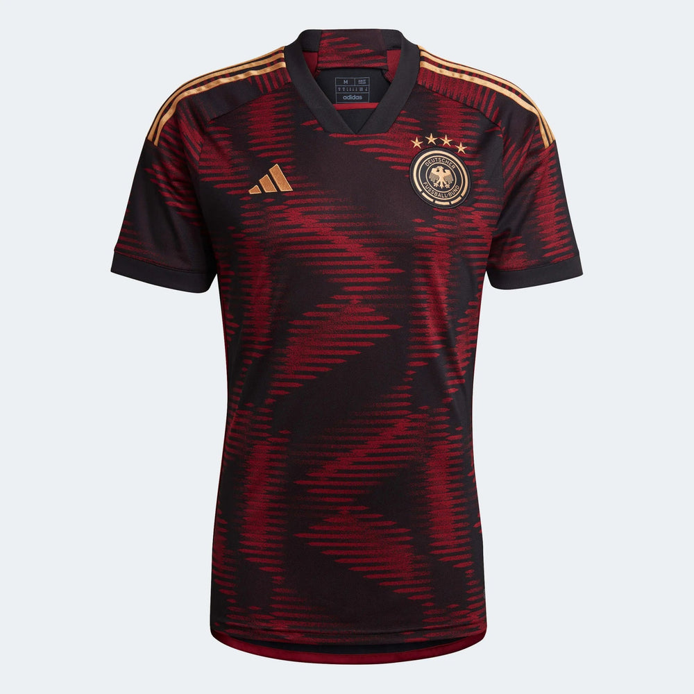 2022-23 Germany Away Soccer Jersey Black