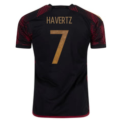 2022-23 Germany Away Soccer Jersey Black