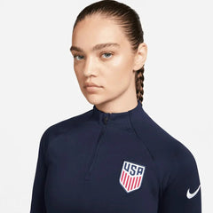 2022-23 USA Women's Strike Drill Top - Navy