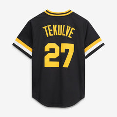 Kent Tekulve Pittsburgh Pirates Authentic Batting Practice Jersey Black