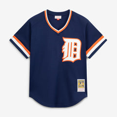 Alan Trammell Detroit Tigers Authentic Batting Practice Jersey Navy