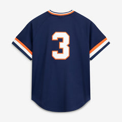 Alan Trammell Detroit Tigers Authentic Batting Practice Jersey Navy