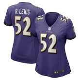 Ray Lewis Baltimore Ravens Women's Game Jersey - Purple discount