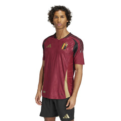 2024-25 Belgium Men's Authentic Home Soccer Jersey