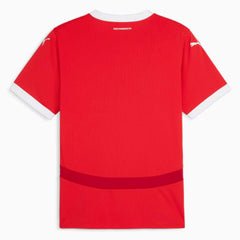 2024-25 Austria Men's Stadium Home Soccer Jersey