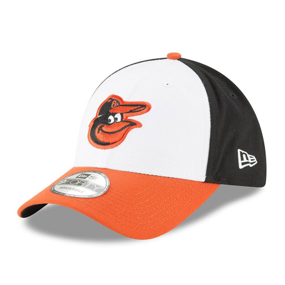Baltimore Orioles Men's Logo League 9Forty Adjustable Hat White