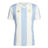2025 Argentina Men's 50th Anniversary Stadium Soccer Jersey Ambient Sky / Cloud White