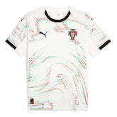 2025-26 Portugal Men's Stadium Away Soccer Jersey Puma White-Puma Black