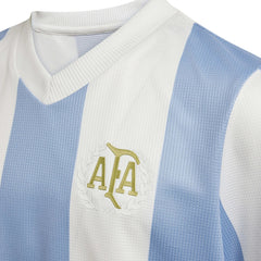 2025 Argentina Youth 50th Anniversary Stadium Soccer Jersey Ambient Sky / Cloud White