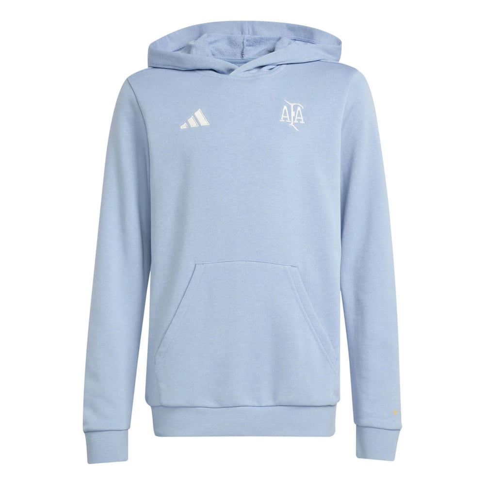 2025-26 Argentina Youth Anniversary DNA Soccer Hoodie Ambient Sky / Cloud White