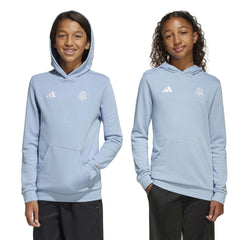 2025-26 Argentina Youth Anniversary DNA Soccer Hoodie Ambient Sky / Cloud White