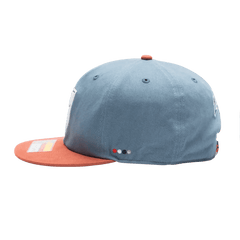 Fan Ink Collection USA Swingman Snapback Hat Light Blue/Orange