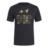 2025 Mexico Men's De Oro HOB Tee Black / Soccr-Mxs-Sxa