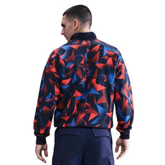 2025 USA Men's Academy Pro Anthem Jacket Obsidian/Challenge Red