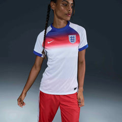 2025 England Women's Stadium Home Soccer Jersey Hyper Royal/White/White