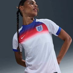 2025 England Women's Stadium Home Soccer Jersey Hyper Royal/White/White