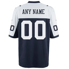 Youth Dallas Cowboys Customized Alternate Game Jersey for sale