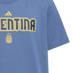 2026 Argentina Youth World Cup HJH Tee Crew Blue
