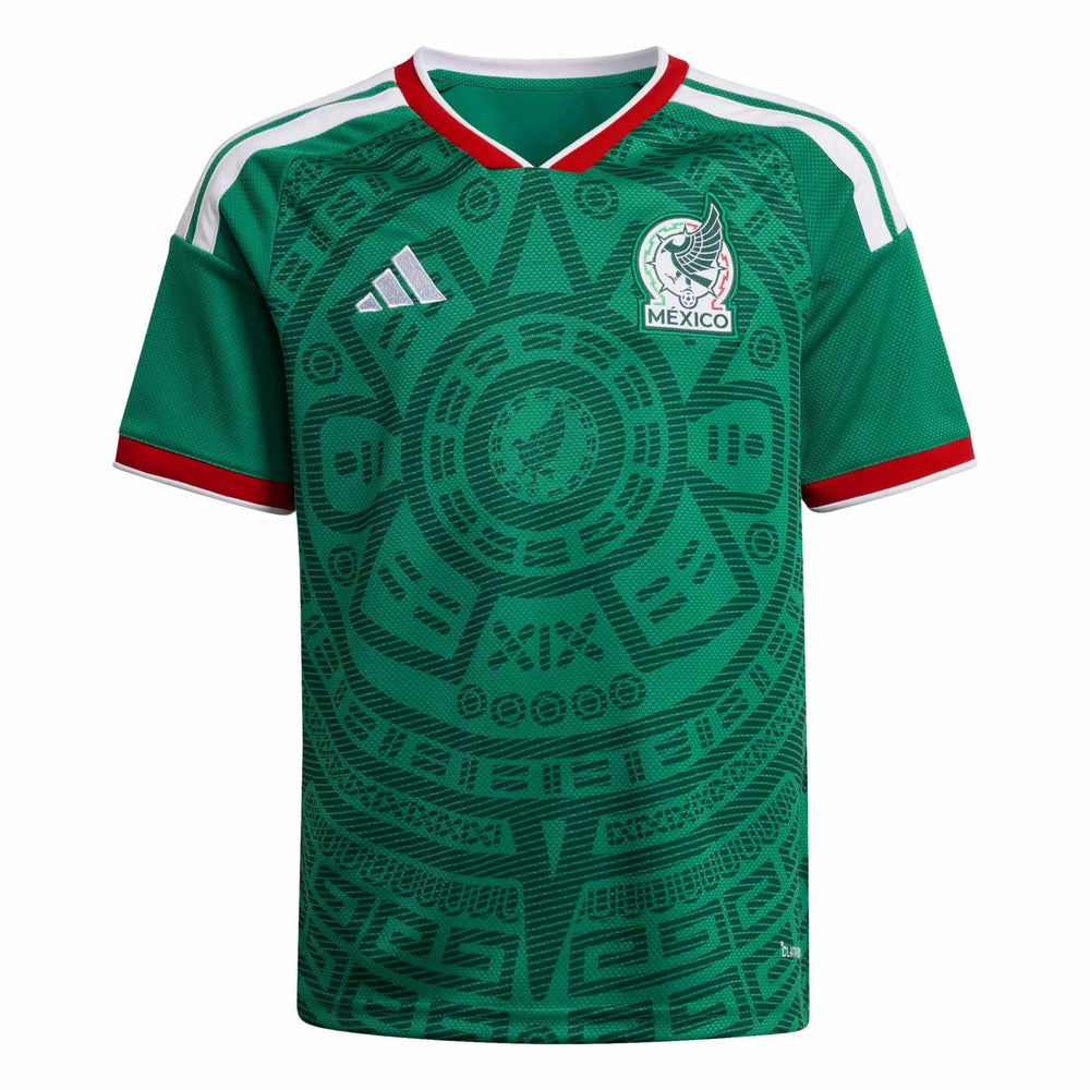 2026 Mexico Youth Stadium Home Soccer Jersey Bold Green